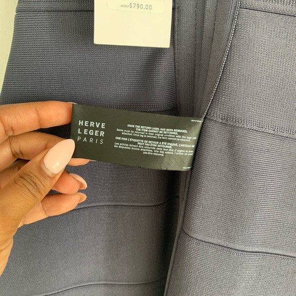 NWT Herve lever XS bandage dress - Picture 4 of 7